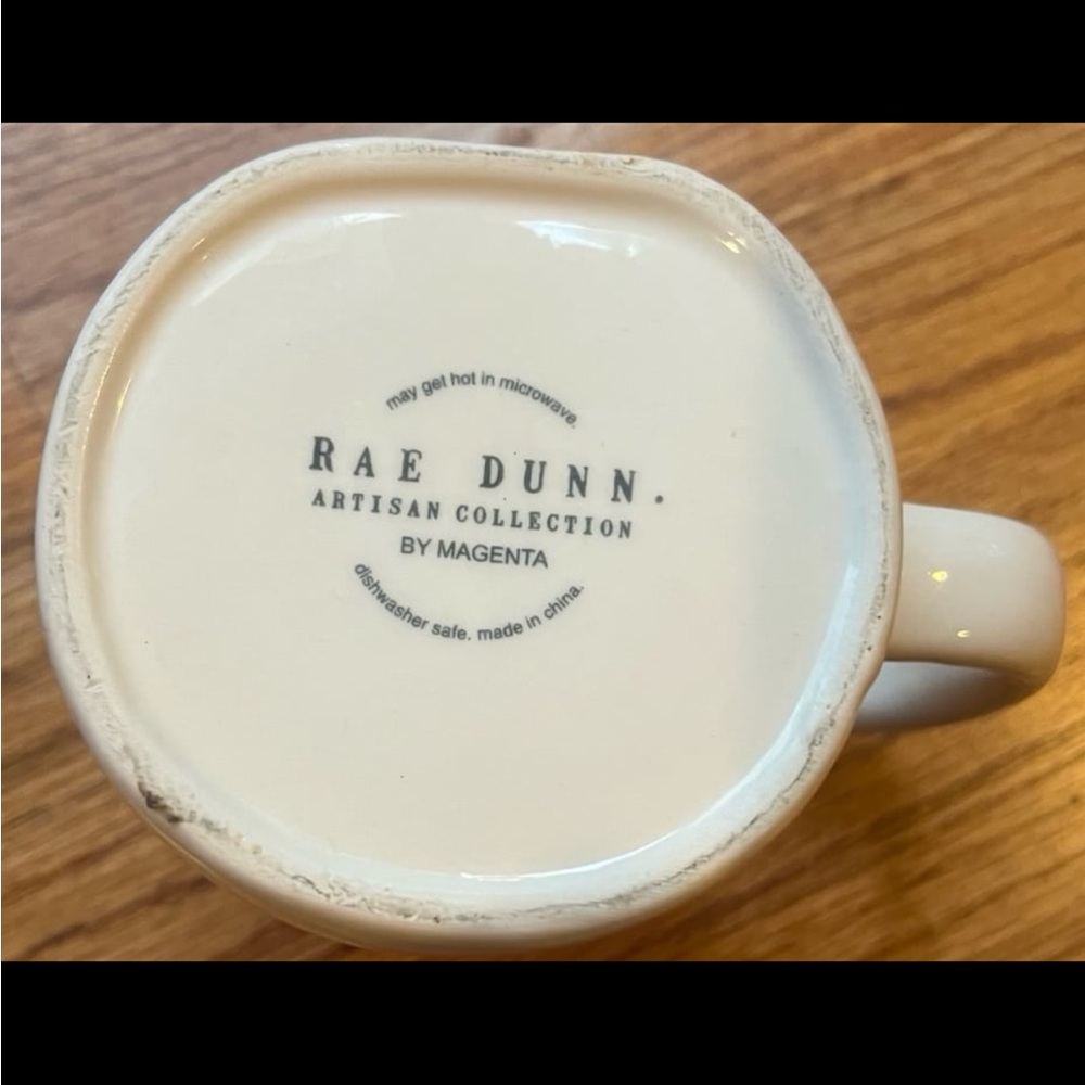 Rae Dunn by Magenta White Ceramic Swim Mug - Picture 2 of 8